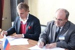 Подписаны соглашения о сотрудничестве между ИВГПУ, СОЮЗЛЕГПРОМом и компанией «ТЕРМОПОЛ»