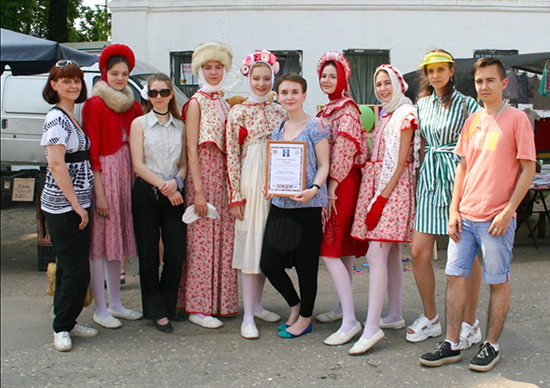 Творческие проекты студентов Политеха украсили фестиваль русских ремесел