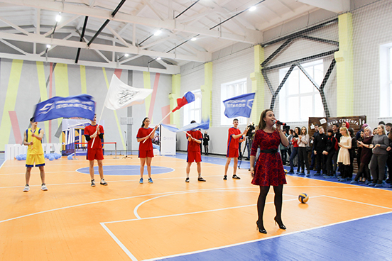 День российского студенчества студенты Политеха отметили в новом спортивном зале