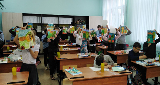 Рисуем вместе: студенты ИВГПУ провели мастер-классы для детей